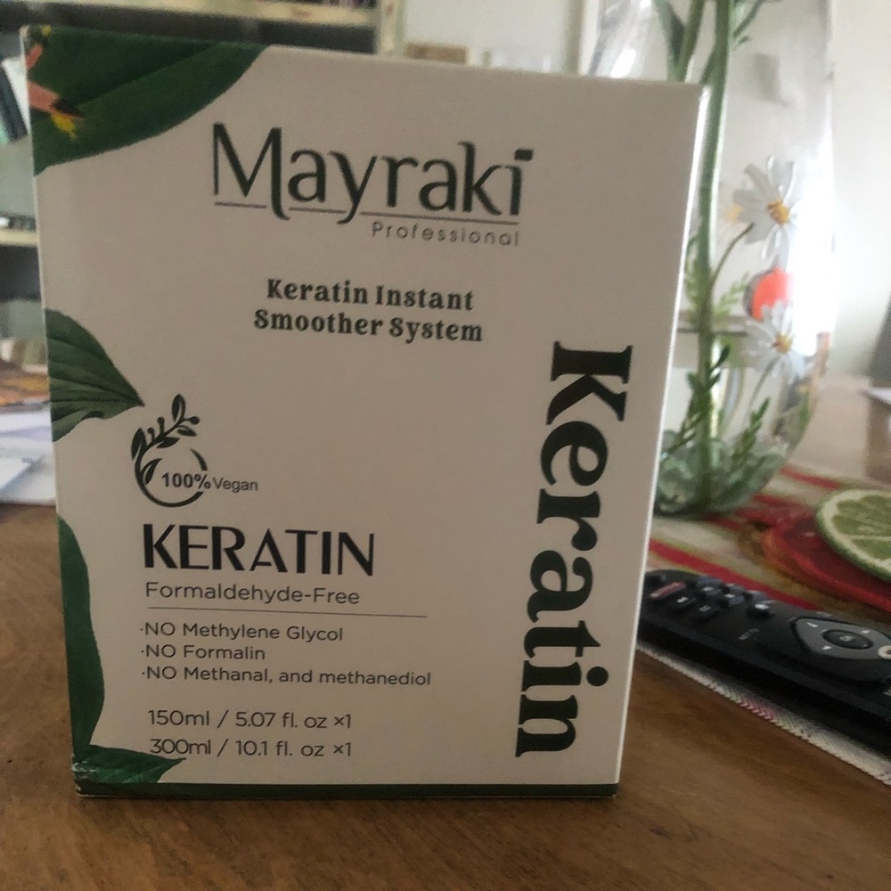 Kératine shampoo and smoother